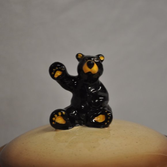 big sky carvers 5 cup canister bearfoots jeff fleming (332w) - Picture 12 of 14